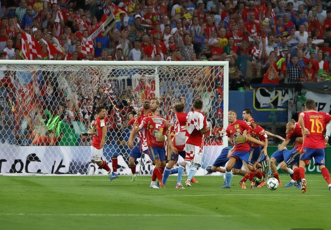 2016欧洲杯西班牙3-2克罗地亚经典对决：伊涅斯塔神助攻逆转晋级(图2)